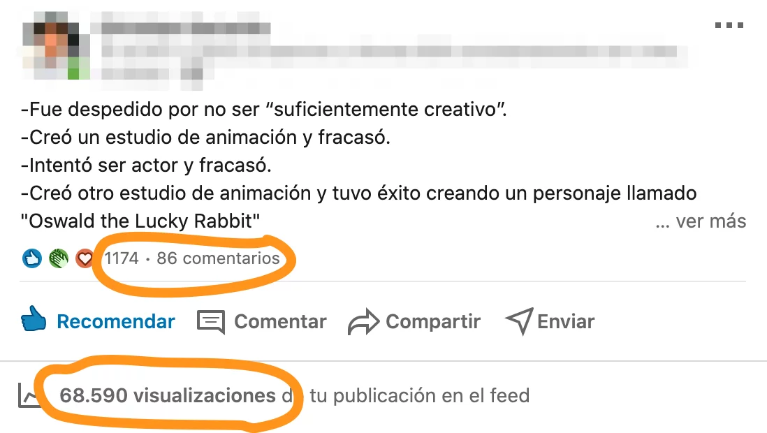 Una captura de pantalla de una cuenta de Tumblr con un círculo rojo. Una captura de pantalla de una cuenta de Tumblr con un círculo rojo.